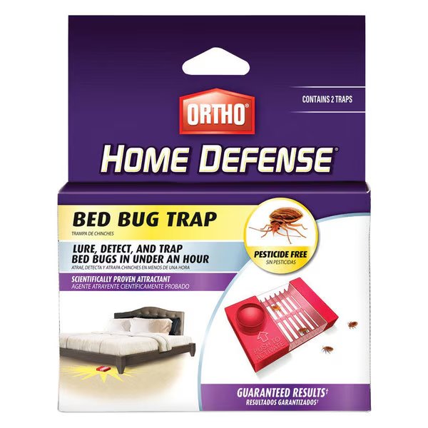 HD BED BUG TRAP 2PK, Ortho, Mfr#: 465510